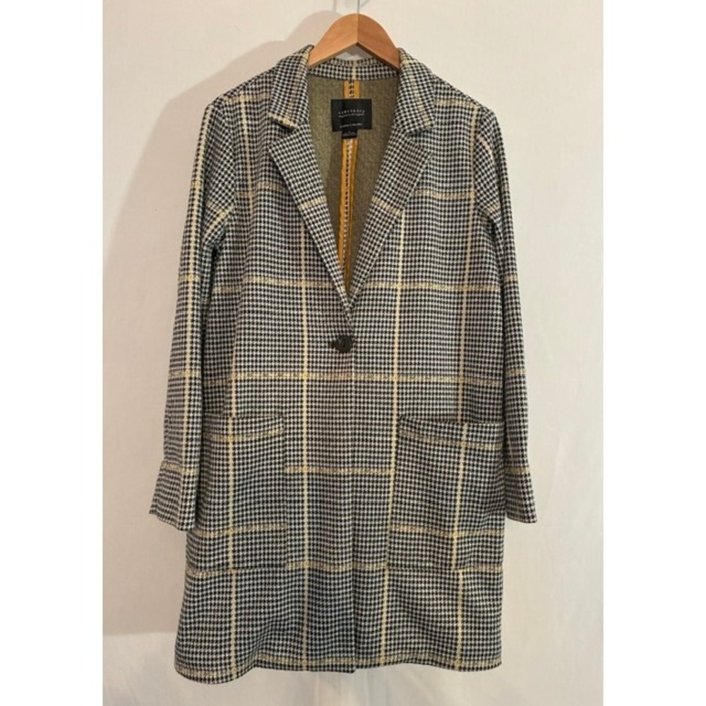 SANCTUARY "City Blazer" Houndstooth Size Small